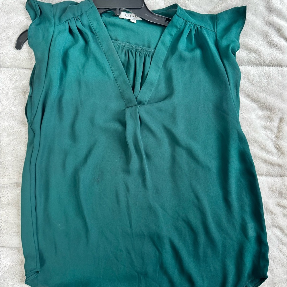 ⚠️Chic Teal Blouse⚠️